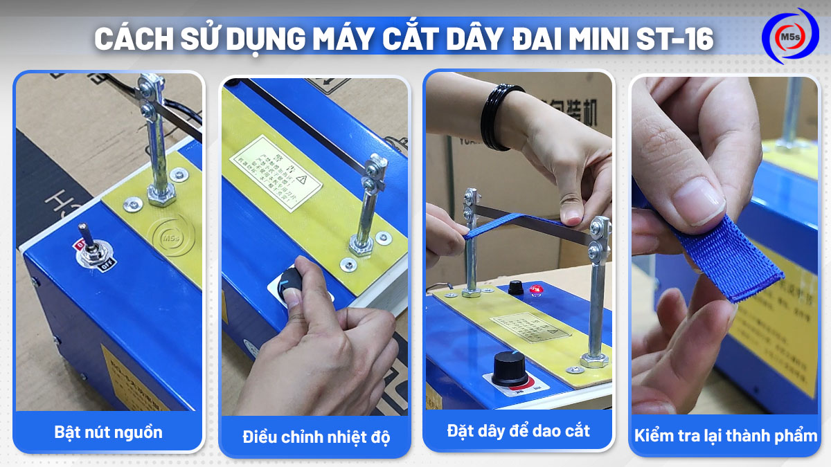 hướng dẫn sử dụng máy cắt dây đai ST-16 hướng dẫn sử dụng máy cắt dây đai ST-16