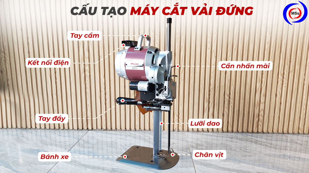 Cấu tạo máy cắt vải Cấu tạo máy cắt vải