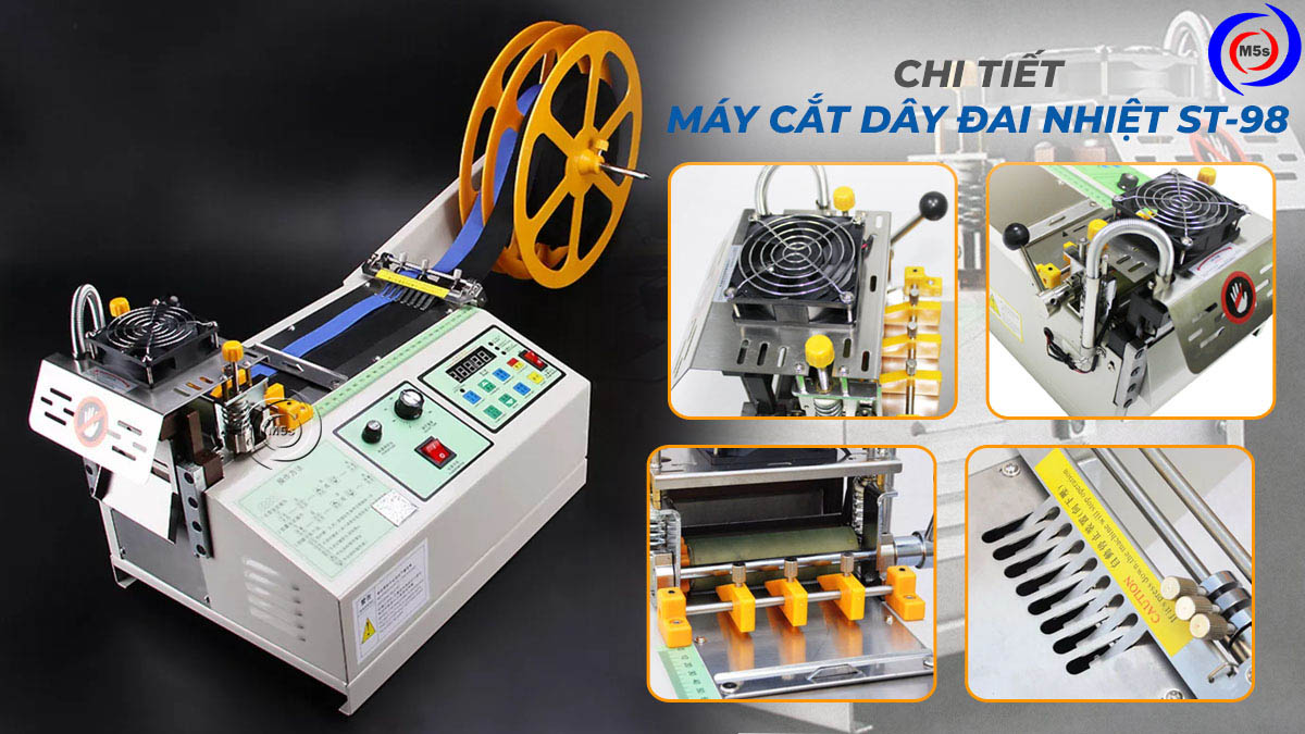 Máy cắt dây đai nhiệt tự động Máy cắt dây đai nhiệt tự động