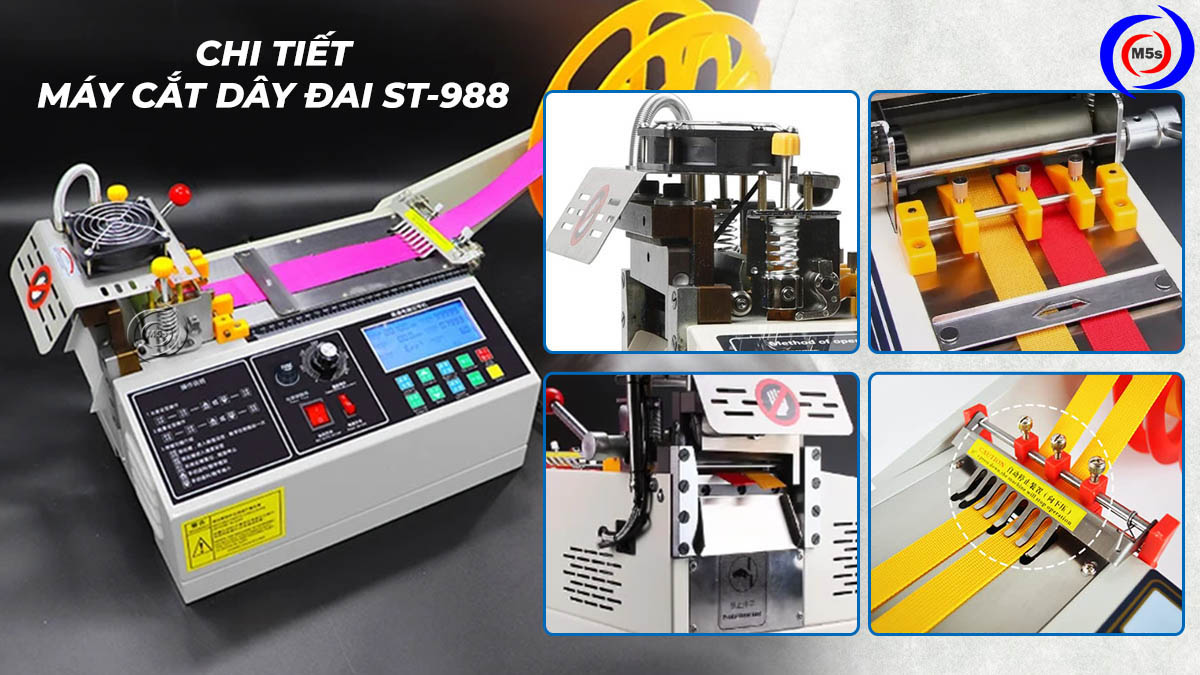 máy cắt dây đai bằng dao nhiệt ST-988 máy cắt dây đai bằng dao nhiệt ST-988