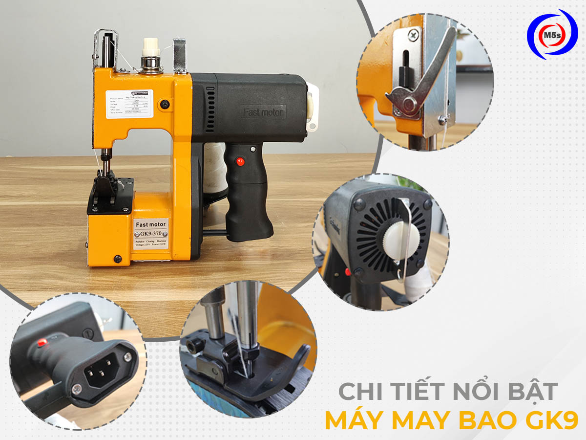 máy may bao cầm tay GK9 Stronger máy may bao cầm tay GK9 Stronger