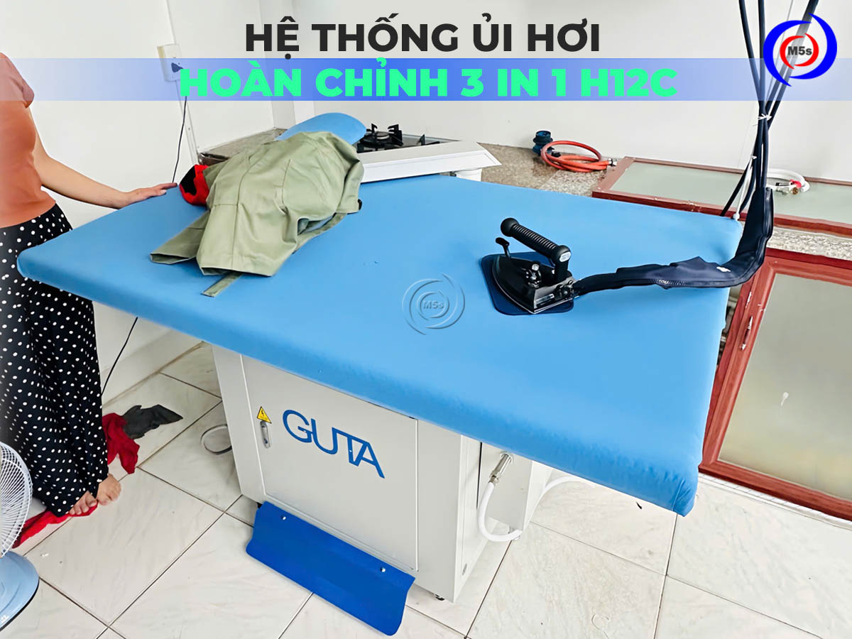 Hệ thống ủi hơi hoàn chỉnh 3 in 1 H12C Hệ thống ủi hơi hoàn chỉnh 3 in 1 H12C