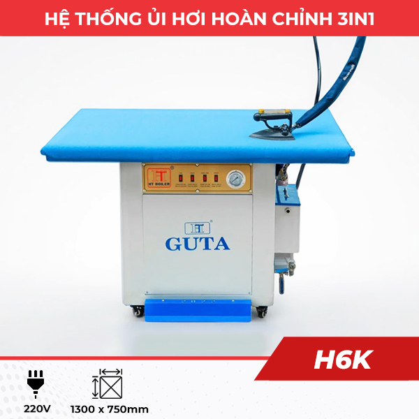 Hệ thống ủi hơi hoàn chỉnh H6K chính hãng tại M5s Hệ thống ủi hơi hoàn chỉnh H6K chính hãng tại M5s