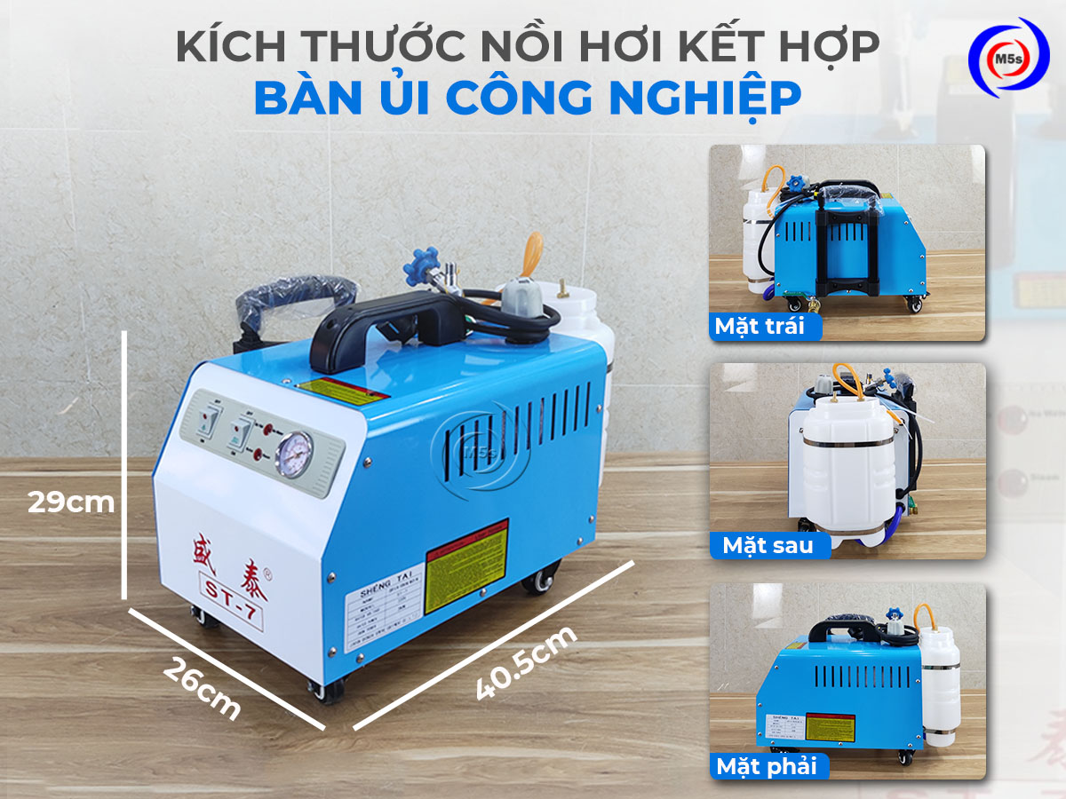 kích thước nồi hơi bàn bàn tủi ST-7U kích thước nồi hơi bàn bàn tủi ST-7U
