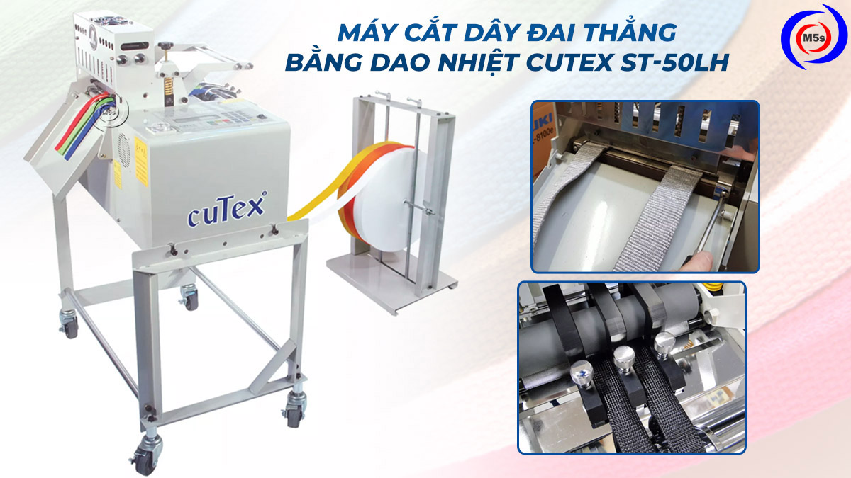 Máy cắt dây đai thẳng bằng dao nhiệt Cutex TBC-50LH Máy cắt dây đai thẳng bằng dao nhiệt Cutex TBC-50LH