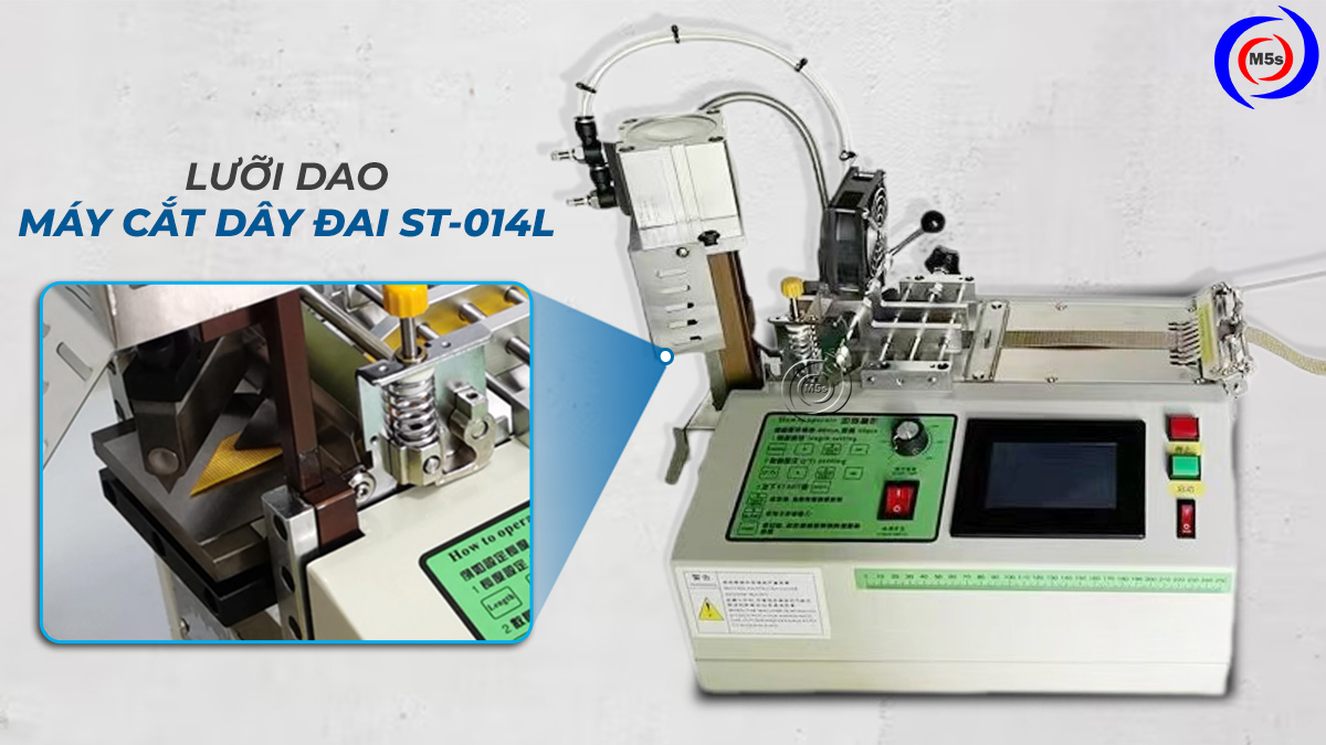 Lưỡi dao máy cắt dây đai đa góc ST-014L Lưỡi dao máy cắt dây đai đa góc ST-014L