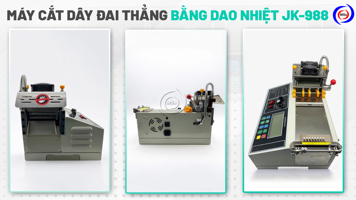máy cắt dây đai tự động JK-988 máy cắt dây đai tự động JK-988