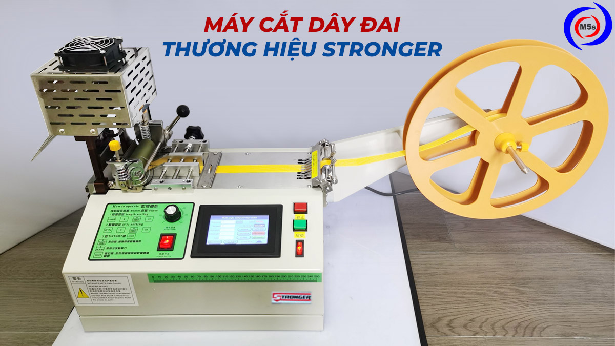 Máy cắt dây đai thương hiệu Stronger Máy cắt dây đai thương hiệu Stronger