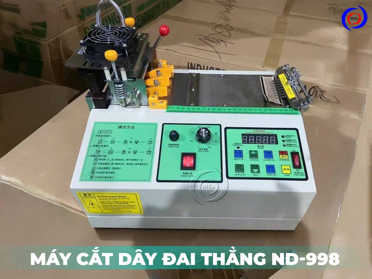 máy cắt dây đai thẳng bằng dao nhiệt ND-998 máy cắt dây đai thẳng bằng dao nhiệt ND-998