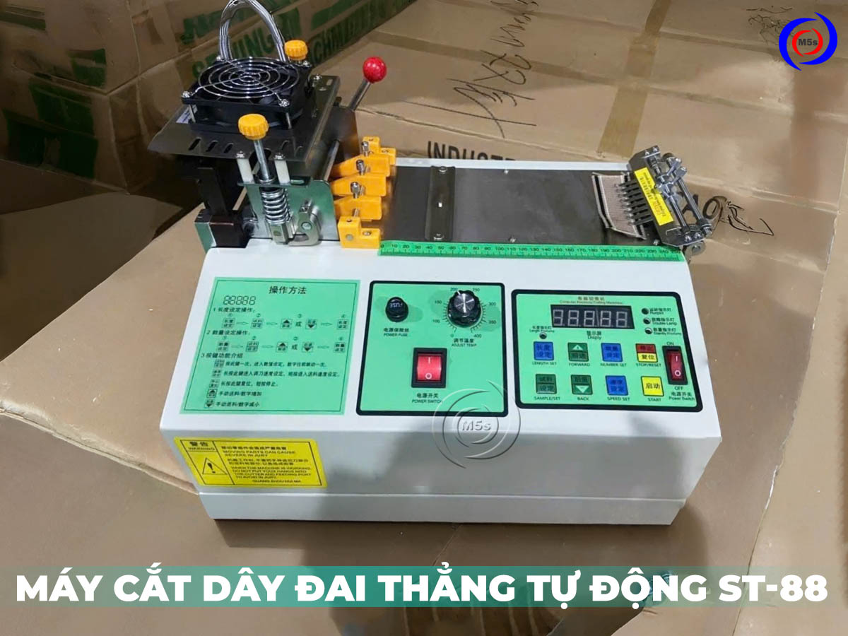 máy cắt dây đai thẳng bằng dao nhiệt ST-88 máy cắt dây đai thẳng bằng dao nhiệt ST-88