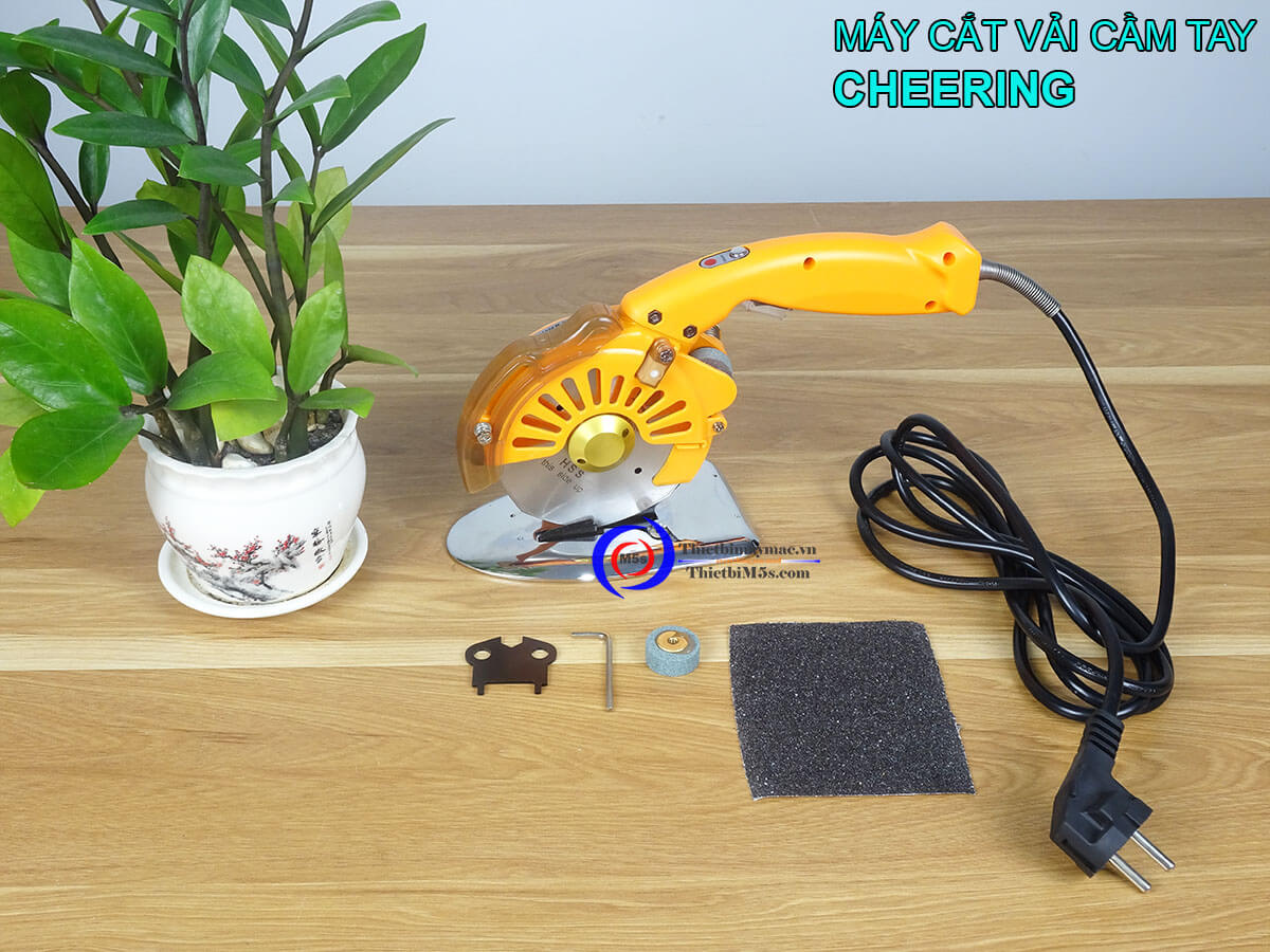 Máy cắt vải cầm tay Cheering RCS-110 Máy cắt vải cầm tay Cheering RCS-110