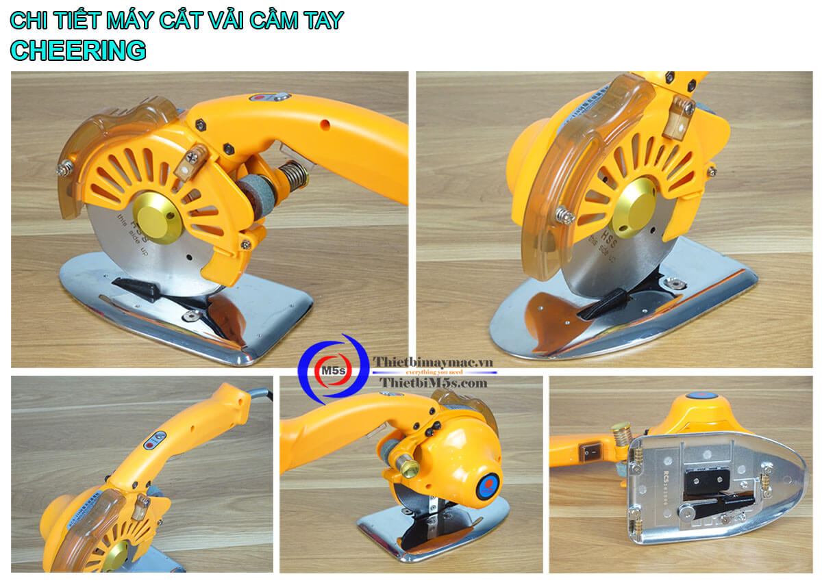 Máy cắt vải cầm tay Cheering RCS-110 Máy cắt vải cầm tay Cheering RCS-110