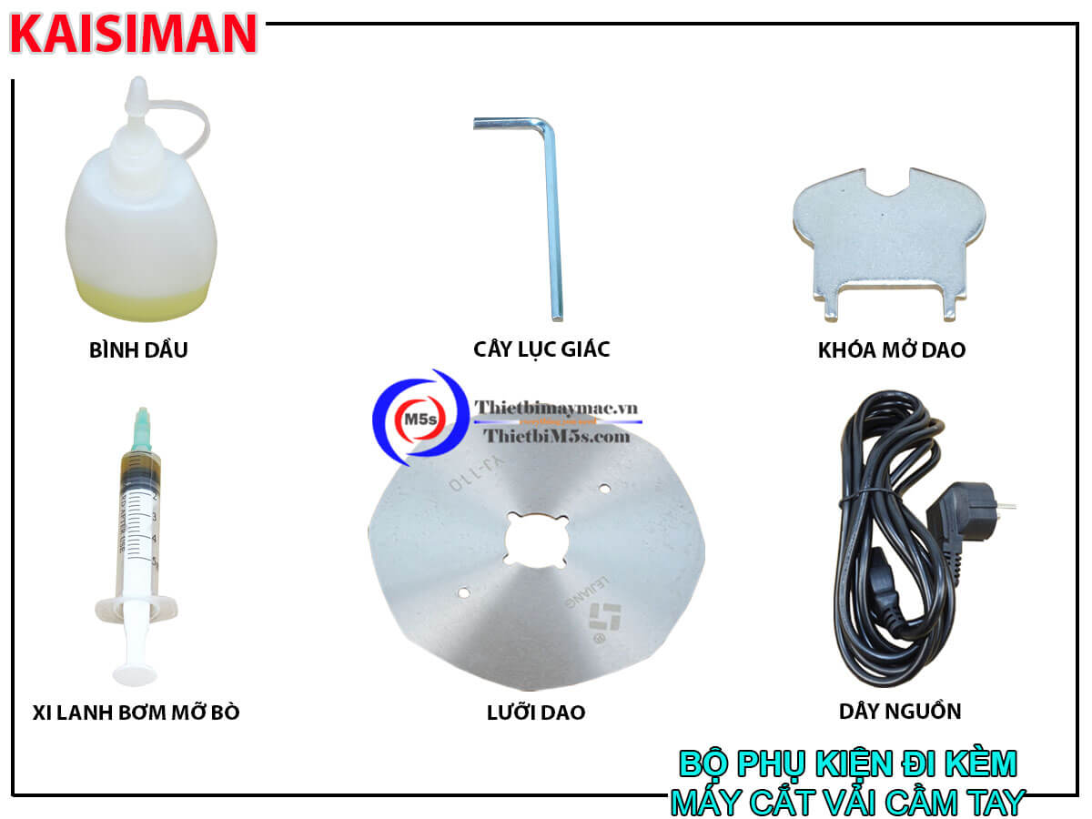 Máy cắt vải cầm tay Kaisiman Máy cắt vải cầm tay Kaisiman