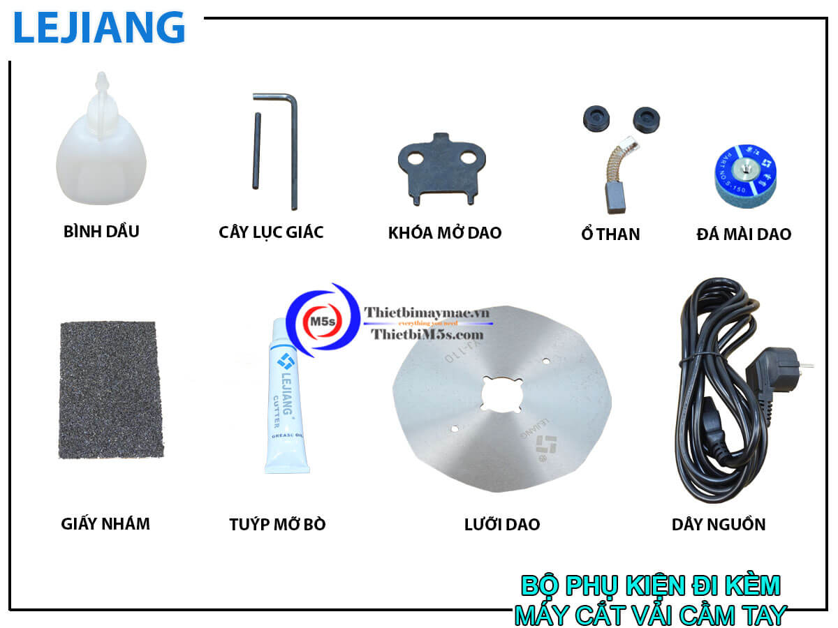 Máy cắt vải cầm tay Lejiang Máy cắt vải cầm tay Lejiang