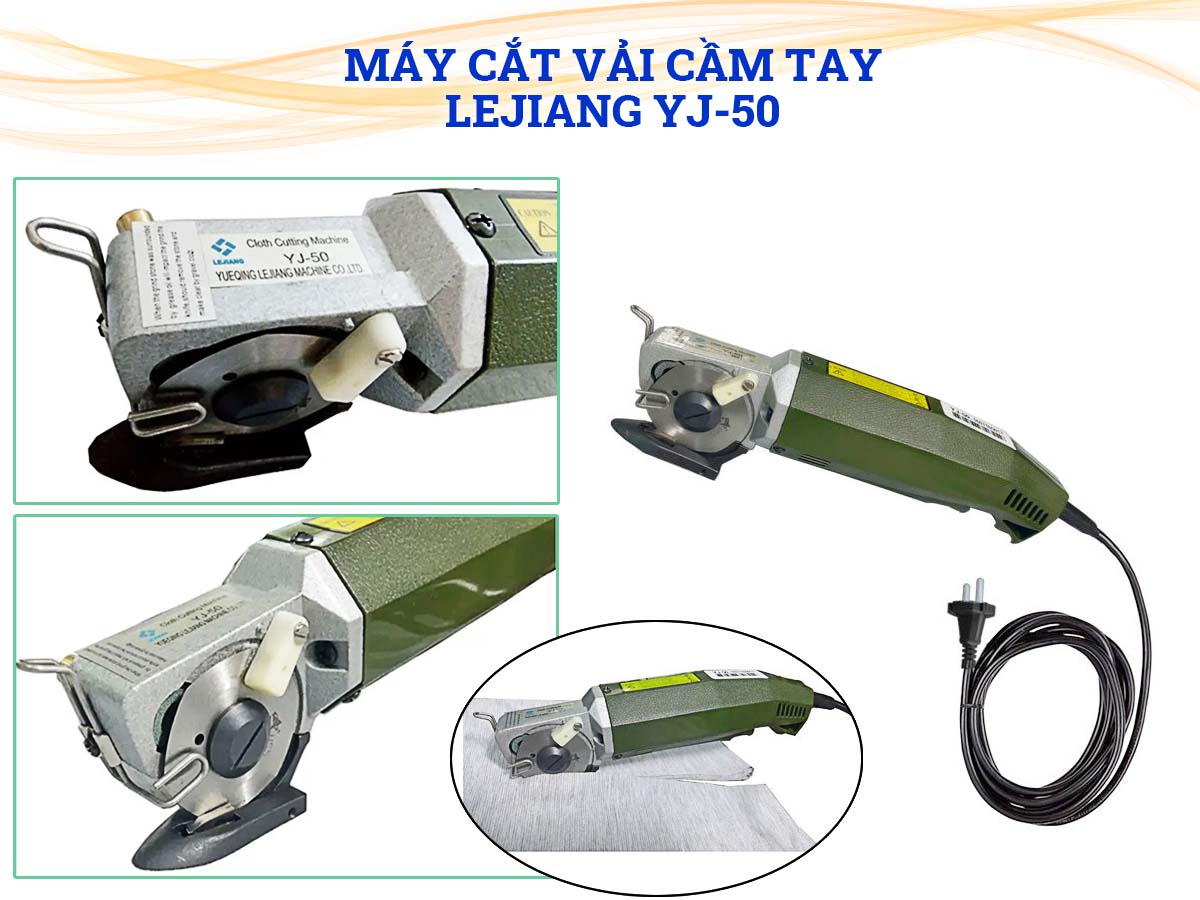 Máy cắt vải cầm tay Lejiang YJ-50 Máy cắt vải cầm tay Lejiang YJ-50
