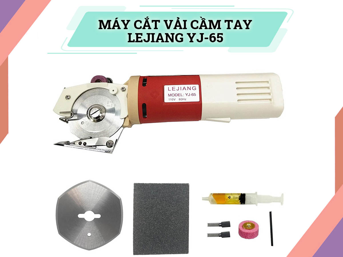 Máy cắt vải cầm tay Lejiang YJ-65 Máy cắt vải cầm tay Lejiang YJ-65