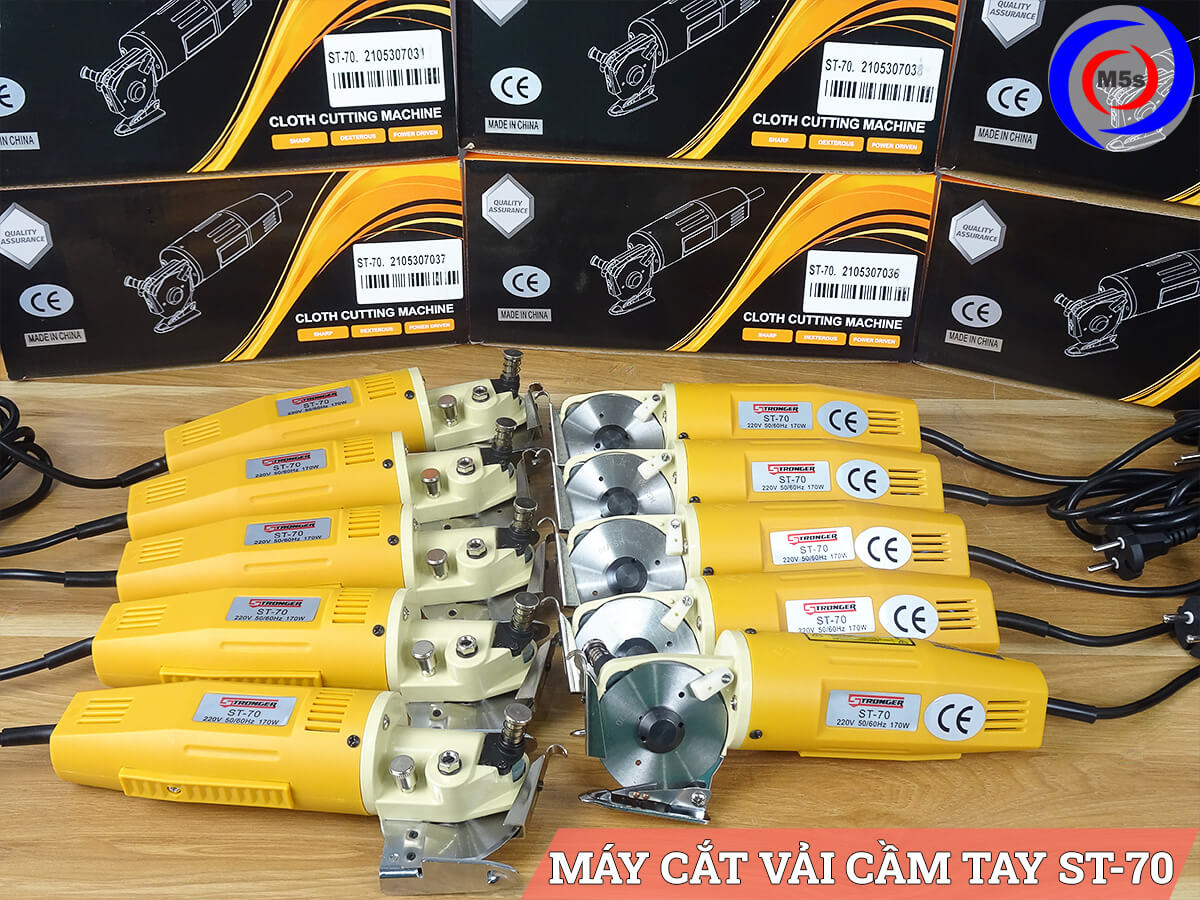 Máy cắt vải cầm tay Stronger chính hãng tại công ty M5s Máy cắt vải cầm tay Stronger chính hãng tại công ty M5s