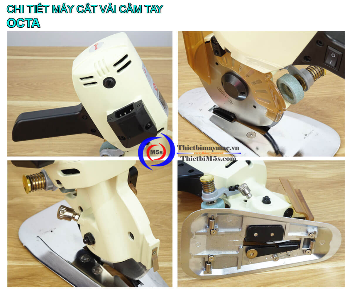 Máy cắt vải cầm tay Octa Máy cắt vải cầm tay Octa