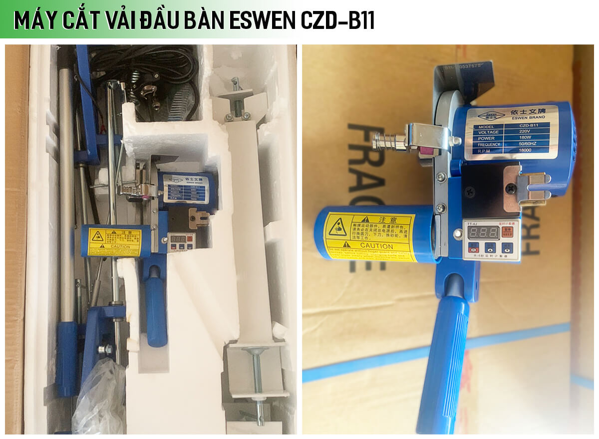 Máy cắt vải đầu bàn Eswen Brano CZD-B11 Máy cắt vải đầu bàn Eswen Brano CZD-B11