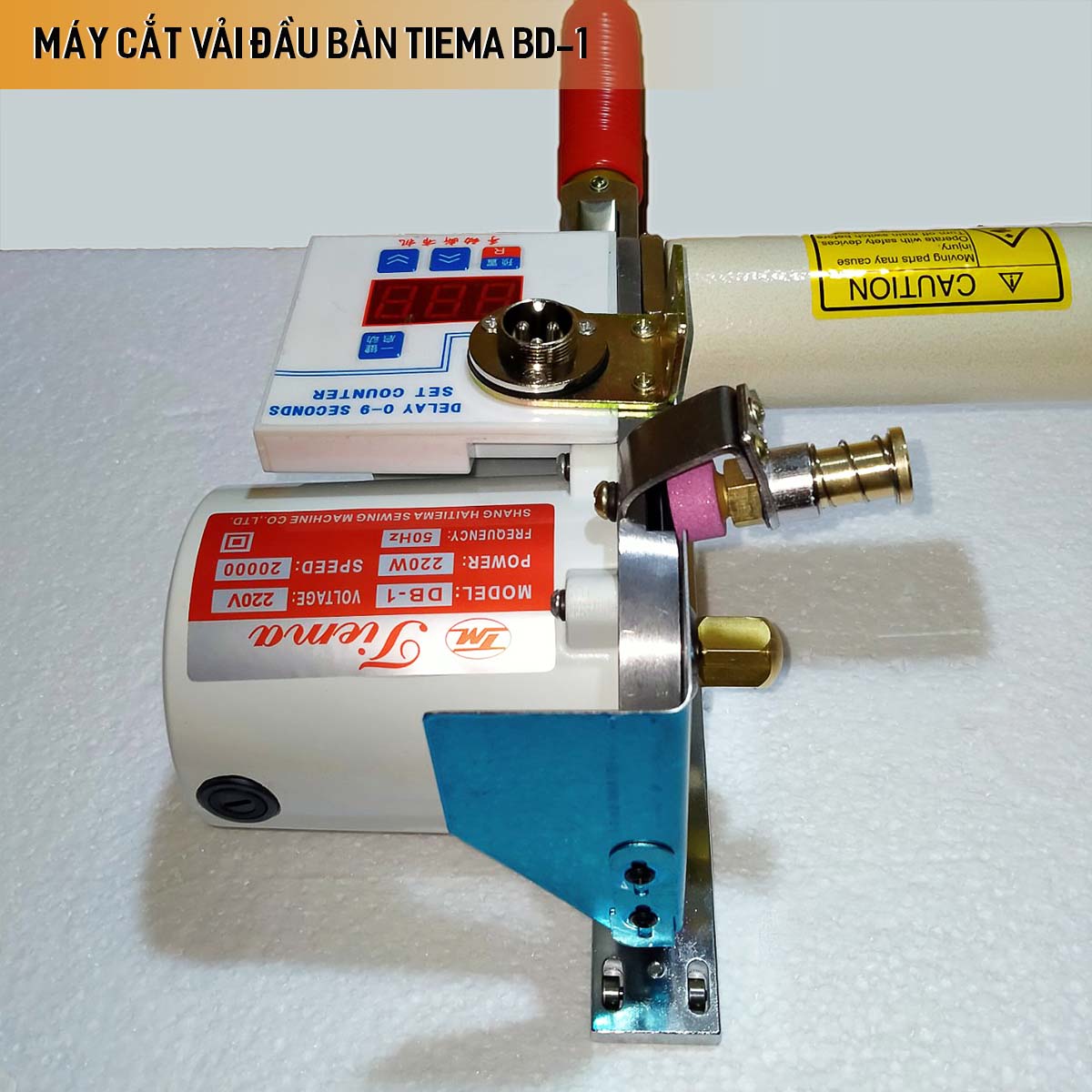 Máy cắt vải đầu bàn Tiema DB-1 Máy cắt vải đầu bàn Tiema DB-1