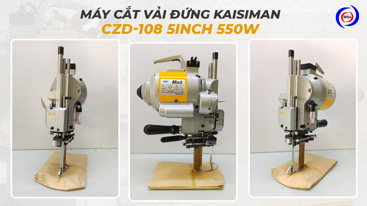 Máy cắt vải đứng 5inch Kaisiman CZD-108 Máy cắt vải đứng 5inch Kaisiman CZD-108