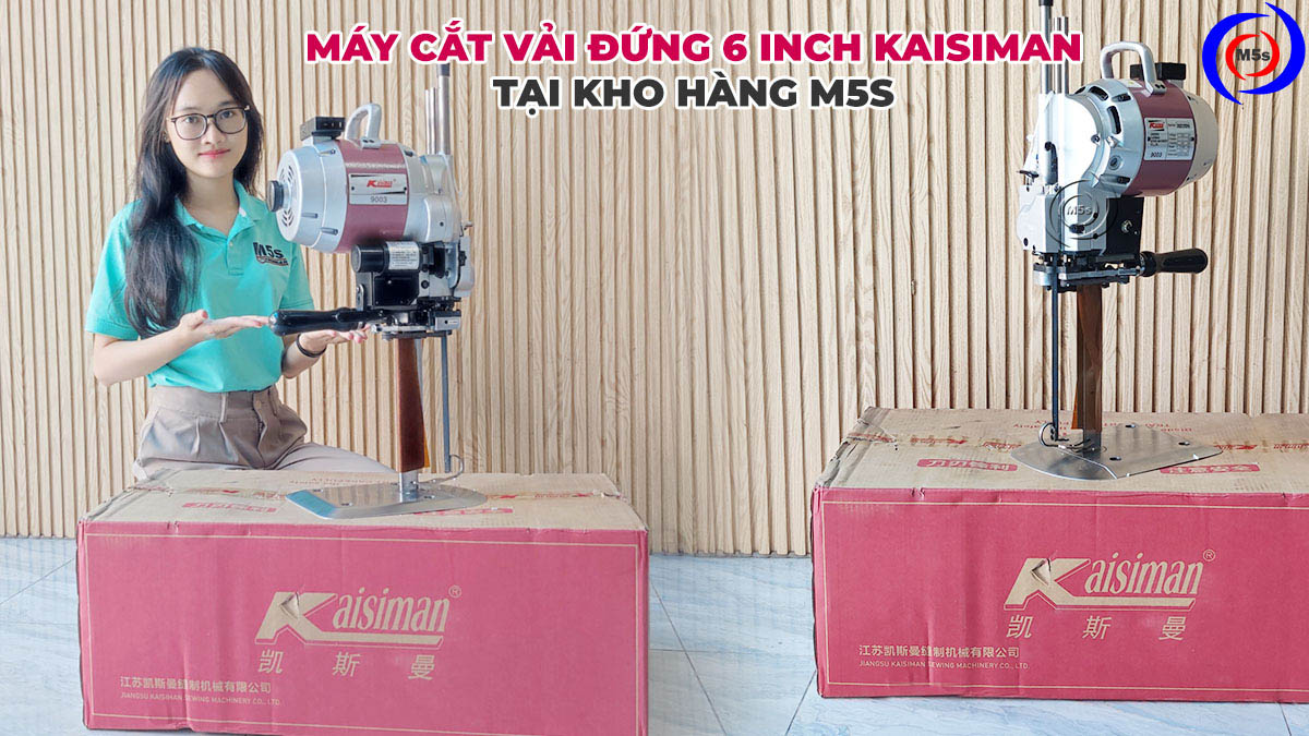 Máy cắt vải đứng 6 inch Kaisiman KSM-9003 tại M5s Máy cắt vải đứng 6 inch Kaisiman KSM-9003 tại M5s