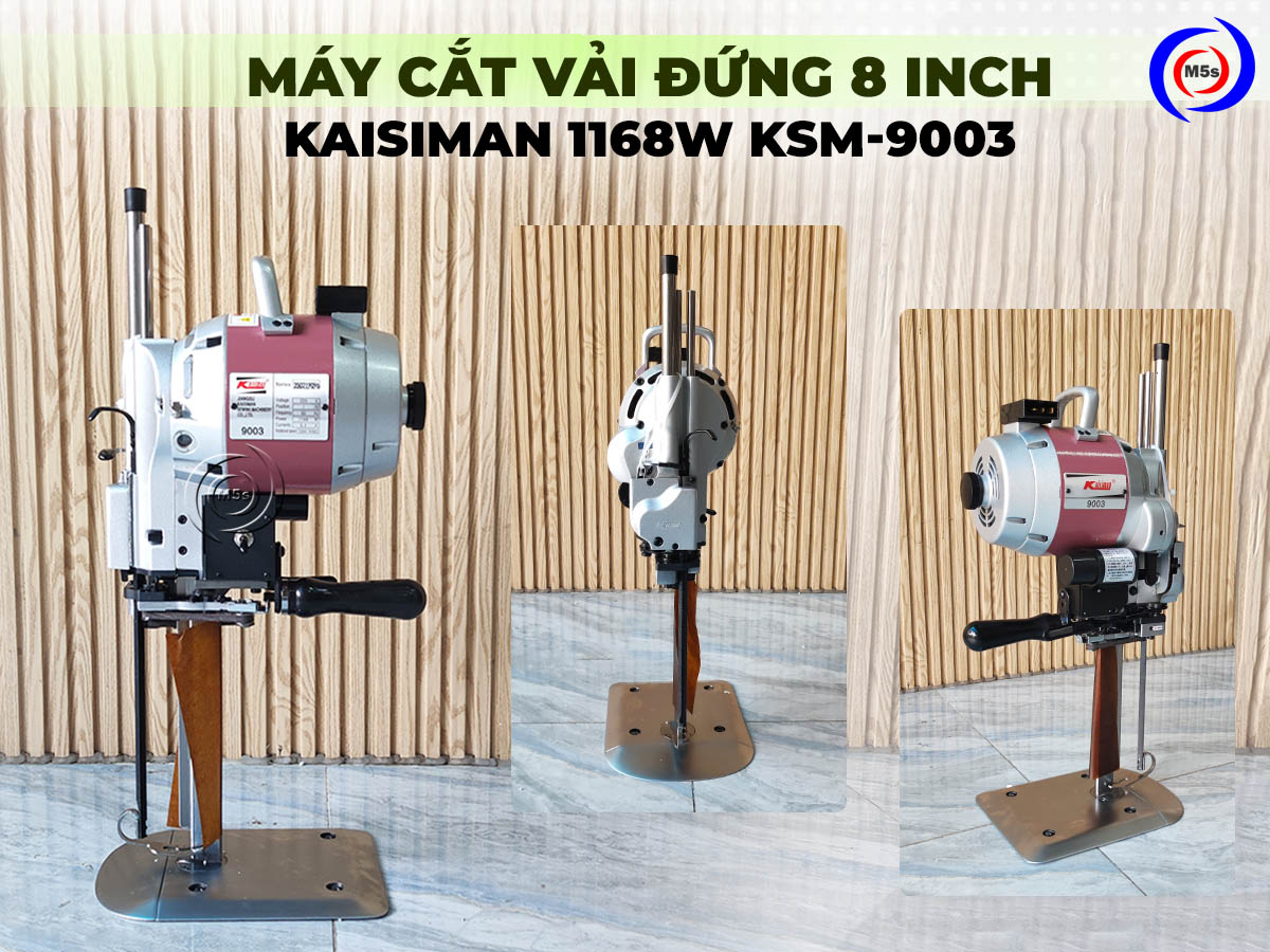 máy cắt vải dạng đứng Kaisiman 8 inch KSM-9003 máy cắt vải dạng đứng Kaisiman 8 inch KSM-9003