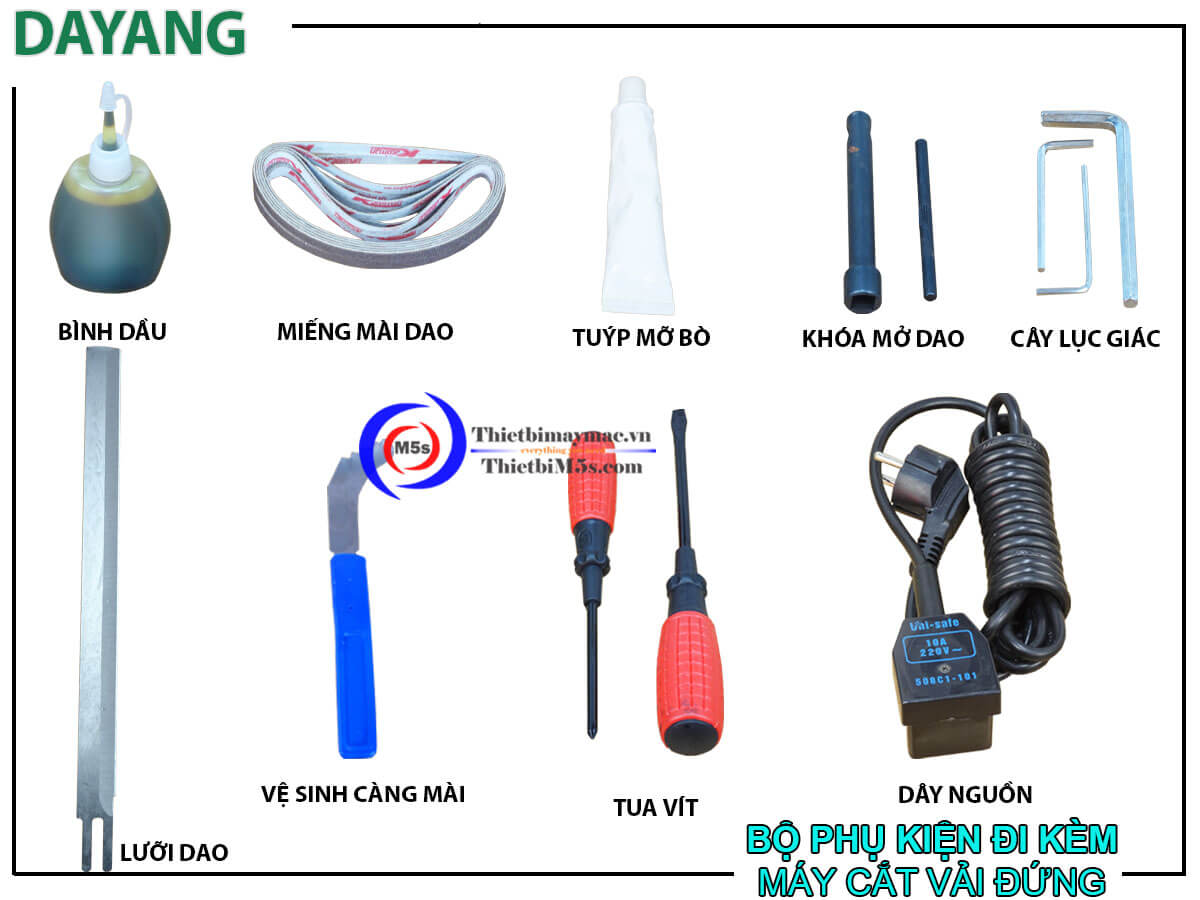 Máy cắt vải đứng Dayang Máy cắt vải đứng Dayang