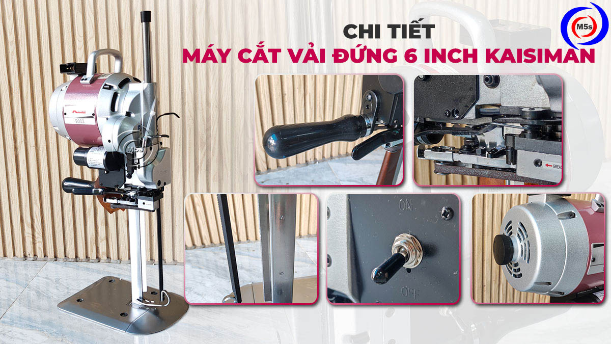 cấu tạo máy cắt vải đứng 6 inch Kaisiman KSM-9003 cấu tạo máy cắt vải đứng 6 inch Kaisiman KSM-9003