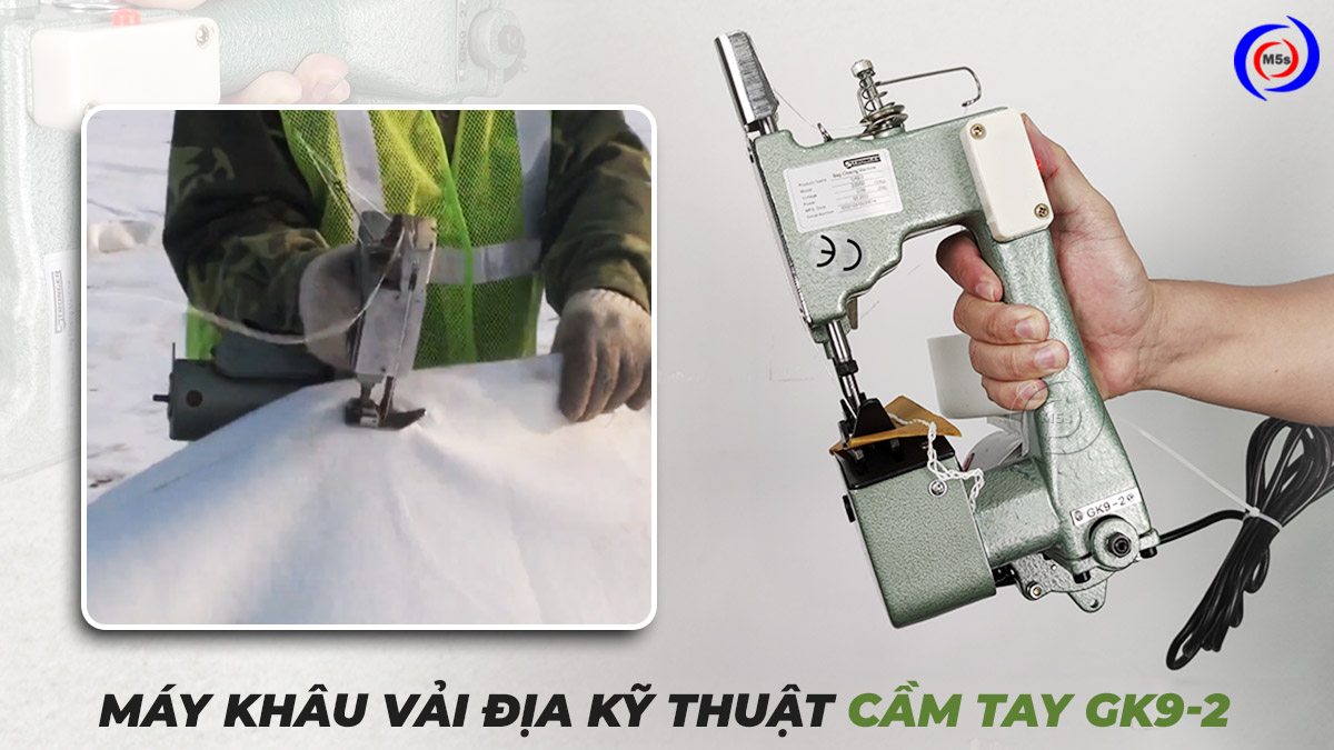 Máy khâu vải địa kỹ thuật cầm tay GK9-2 Máy khâu vải địa kỹ thuật cầm tay GK9-2