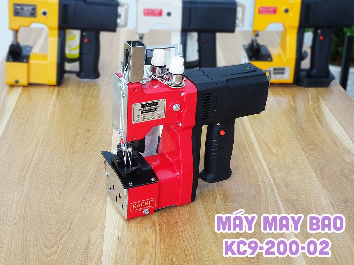Máy may bao cầm tay 2 kim 2 chỉ Kachi KC9-200-02 Máy may bao cầm tay 2 kim 2 chỉ Kachi KC9-200-02