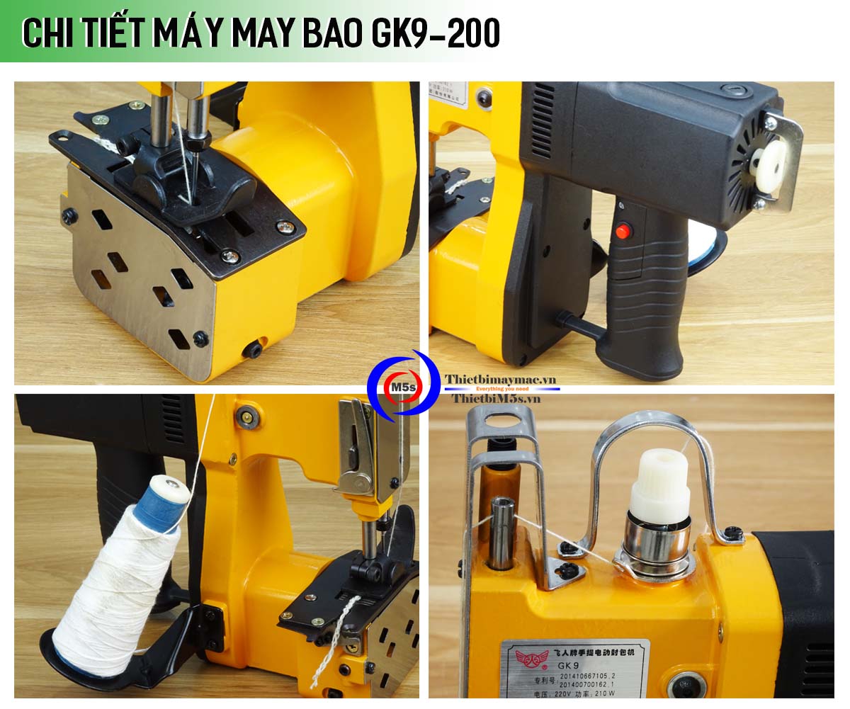 Máy may bao cầm tay GK9-200 Máy may bao cầm tay GK9-200