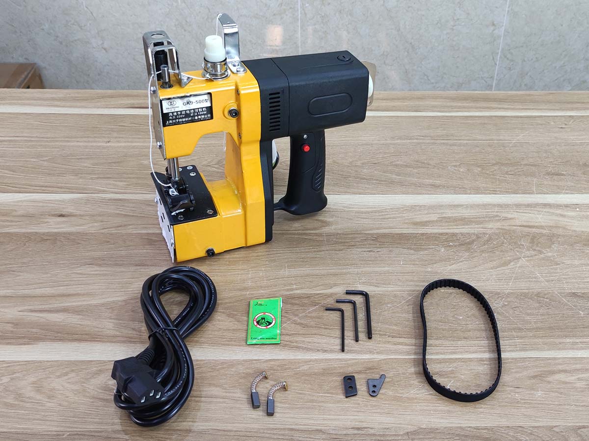 máy may bao cầm tay GK9-500 Stronger và phụ kiện đi kèm máy may bao cầm tay GK9-500 Stronger và phụ kiện đi kèm