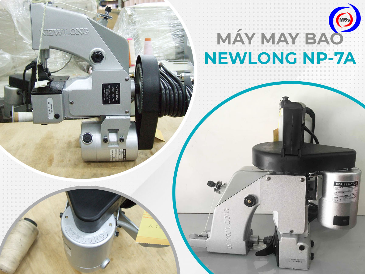 Máy khâu bao bì cầm tay Newlong NP7A Máy khâu bao bì cầm tay Newlong NP7A