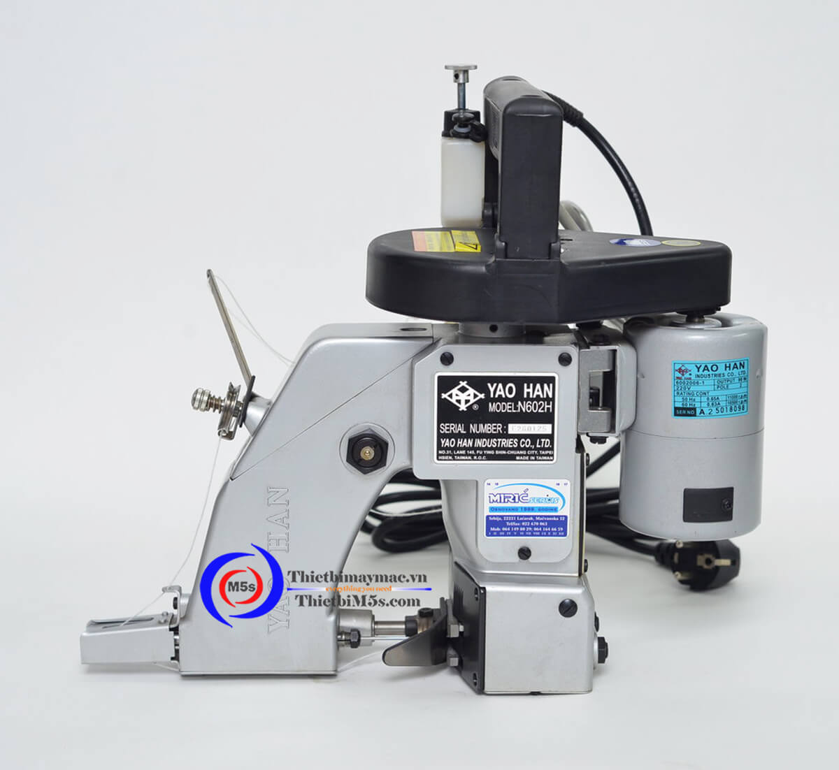 Máy may bao cầm tay Yaohan N602H Máy may bao cầm tay Yaohan N602H