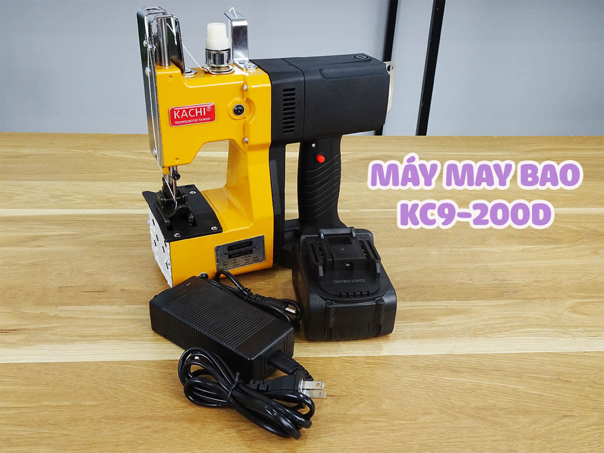 Máy may bao chạy pin cầm tay KC9-200D Máy may bao chạy pin cầm tay KC9-200D