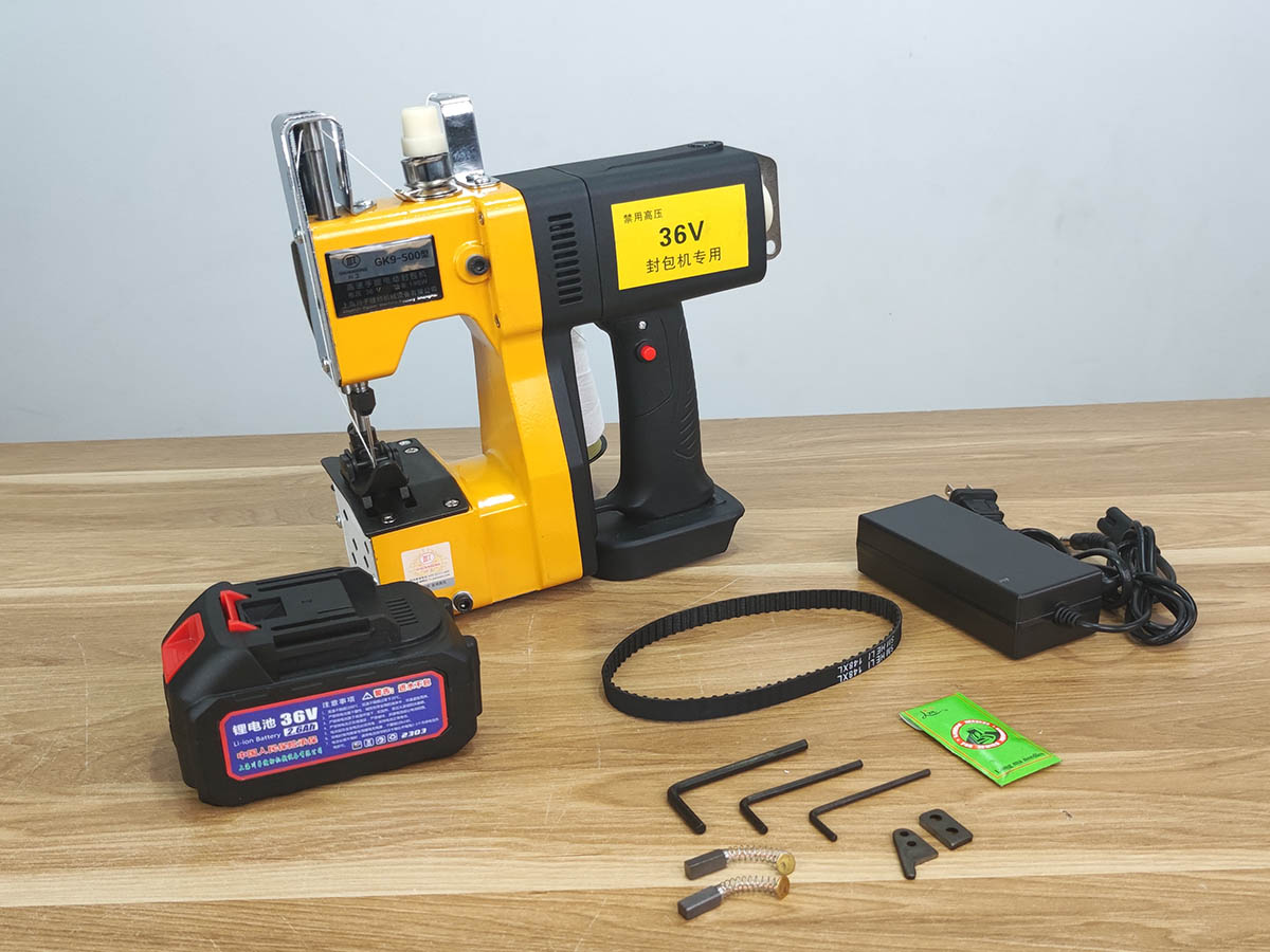 máy may bao dùng pin Gk9-500 và phụ kiện đi kèm máy may bao dùng pin Gk9-500 và phụ kiện đi kèm