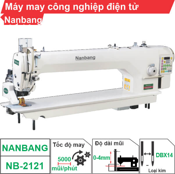 Máy may điện tử công nghiệp 1 kim Nanbang NB-2121 Máy may điện tử công nghiệp 1 kim Nanbang NB-2121