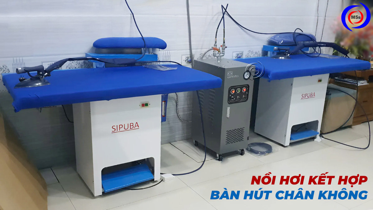 nồi hơi AMTRI 9KW kết hợp với bàn ủi hơi nước và bàn hút chân không Sipuba nồi hơi AMTRI 9KW kết hợp với bàn ủi hơi nước và bàn hút chân không Sipuba