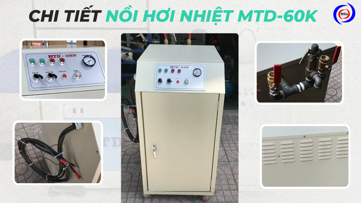 Nồi hơi bàn ủi công nghiệp MTD-60K