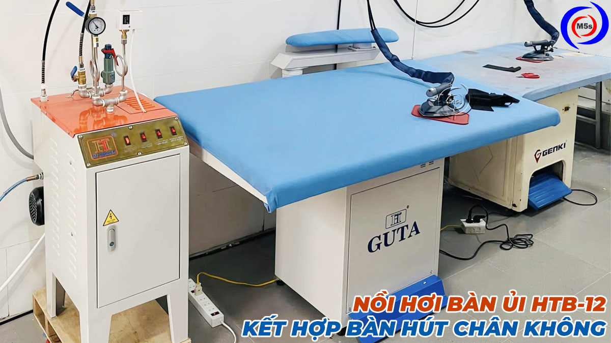 nồi hơi HTB-12 12KW kết hợp với bàn ủi và bàn hút ủi hơi nồi hơi HTB-12 12KW kết hợp với bàn ủi và bàn hút ủi hơi