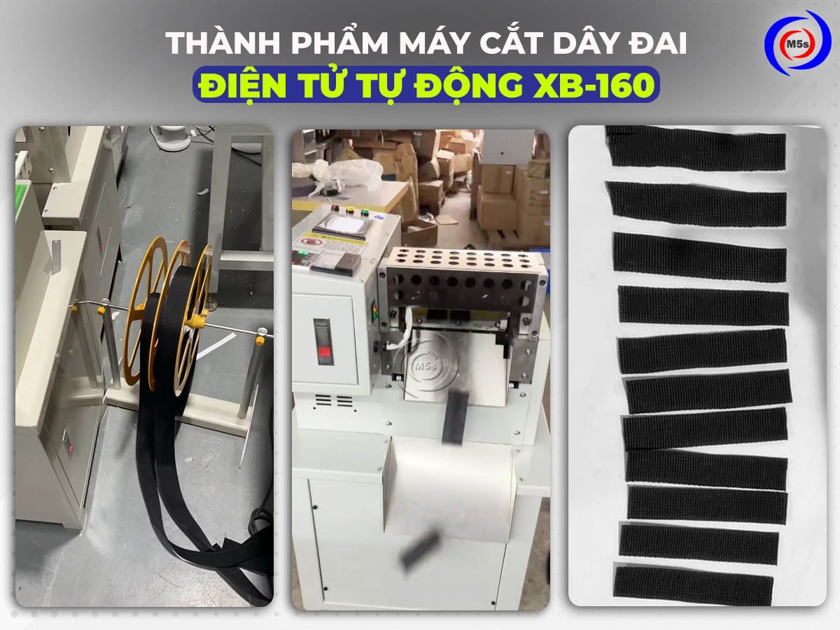 máy cắt dây đai điện tử tự động xb-160 máy cắt dây đai điện tử tự động xb-160