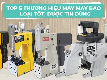 Top 5 thương hiệu máy may bao loại tốt, được tin dùng 