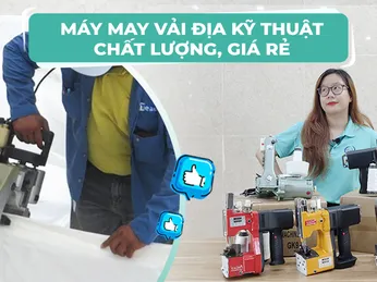 Máy may vải địa kỹ thuật chất lượng, giá rẻ 2024