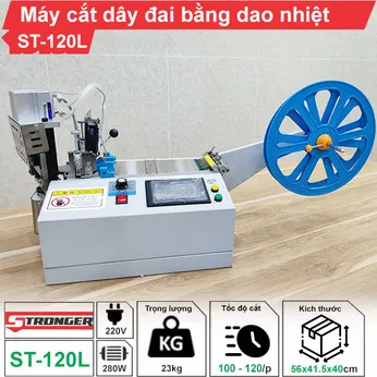 Máy cắt dây đai tự động có đầu xoay ST-120L