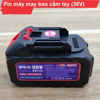 Pin máy may bao cầm tay 36V