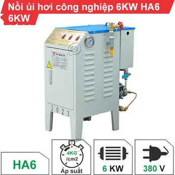 Nồi hơi bàn ủi công nghiệp 6KW HA6