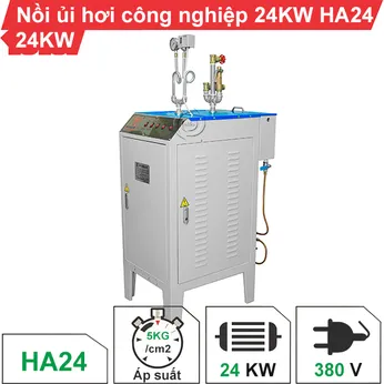 Nồi hơi bàn ủi công nghiệp 24KW HA24