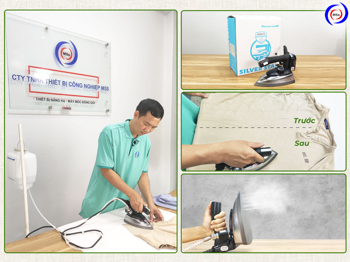 Bàn ủi hơi nước treo Silver Star ES-94AL Bàn ủi hơi nước treo Silver Star ES-94AL