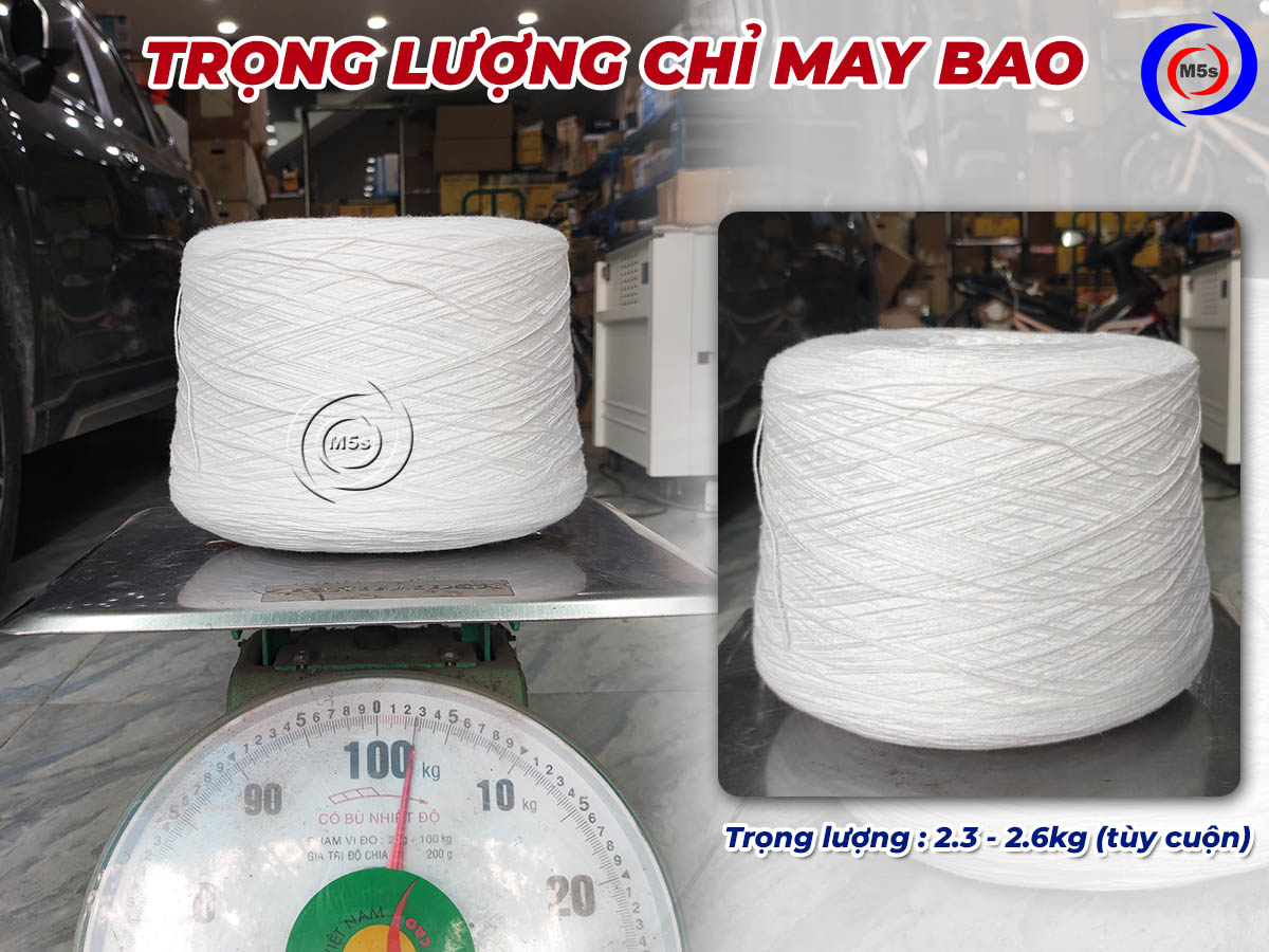 trọng lượng của chỉ may bao size lớn trọng lượng của chỉ may bao size lớn